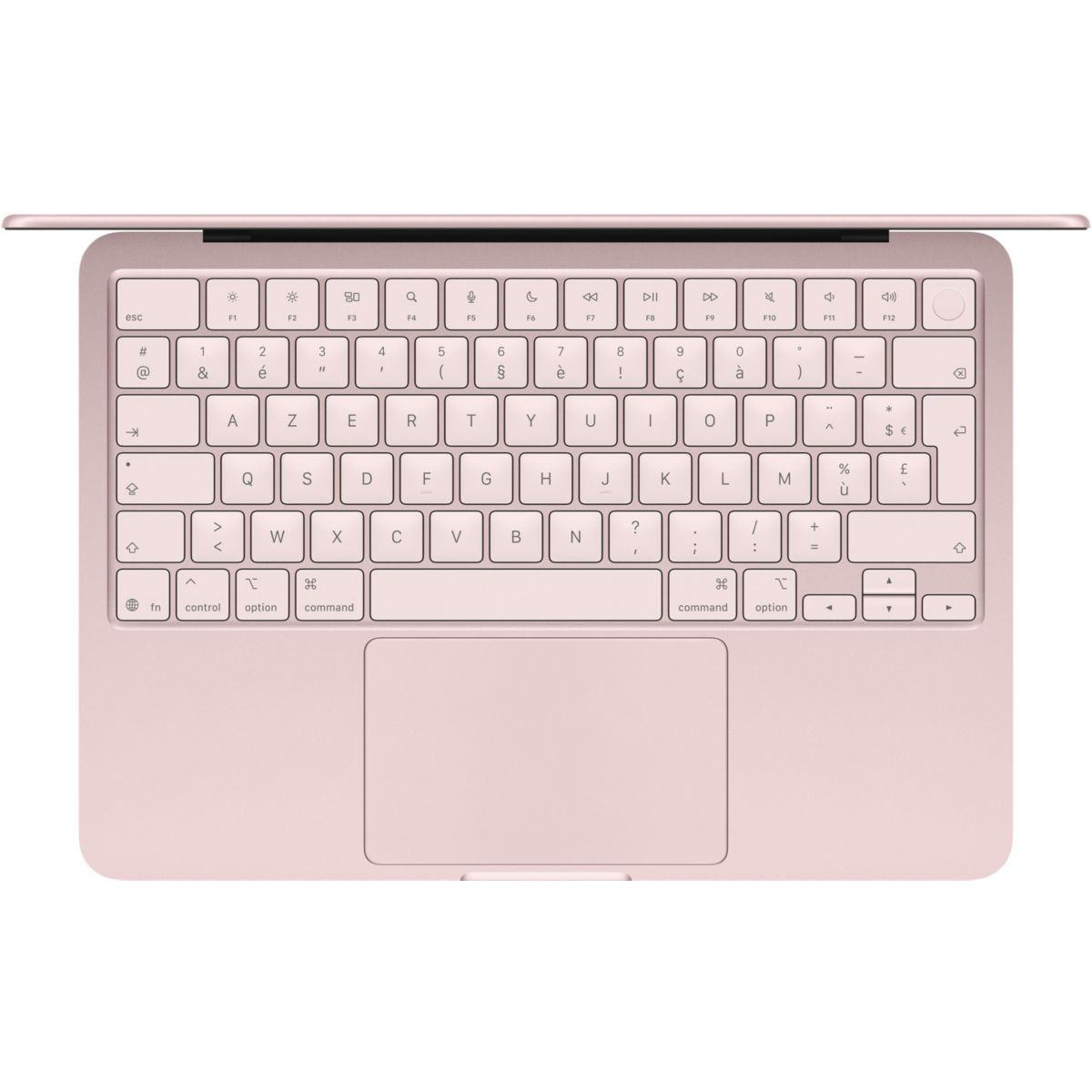Ordinateur Apple Neo Puce A18 Pro CPU 6 / GPU 5 coeurs Mémoire RAM 8Go Stockage 512Go SSD Rose poudré avec Touch ID couleur unique, APPLE