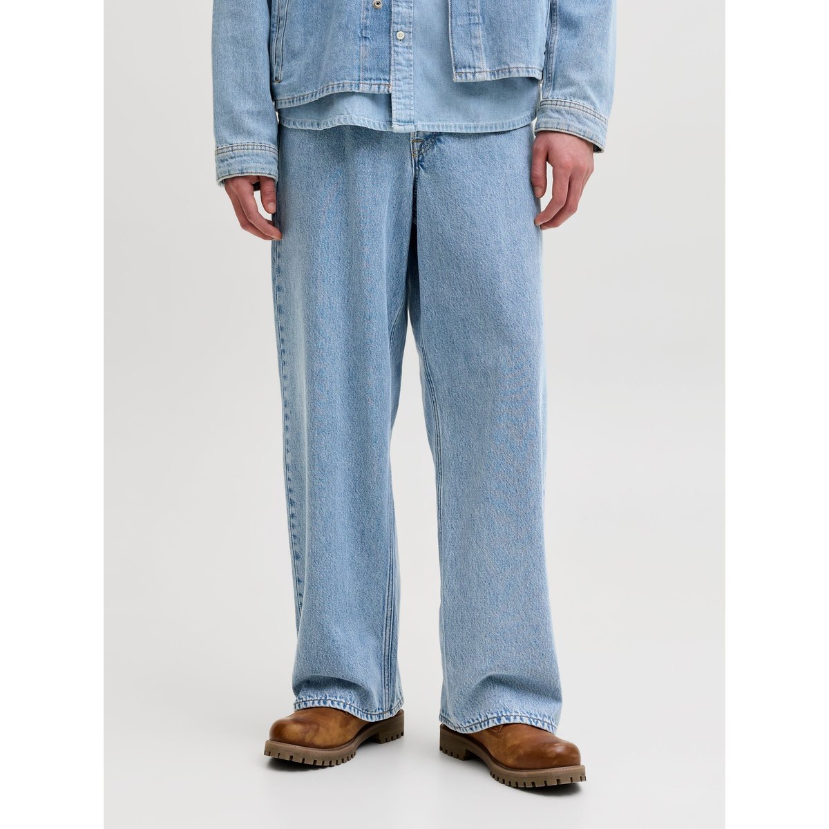 Jean À Coupe Wide blue denim 1, JACK & JONES