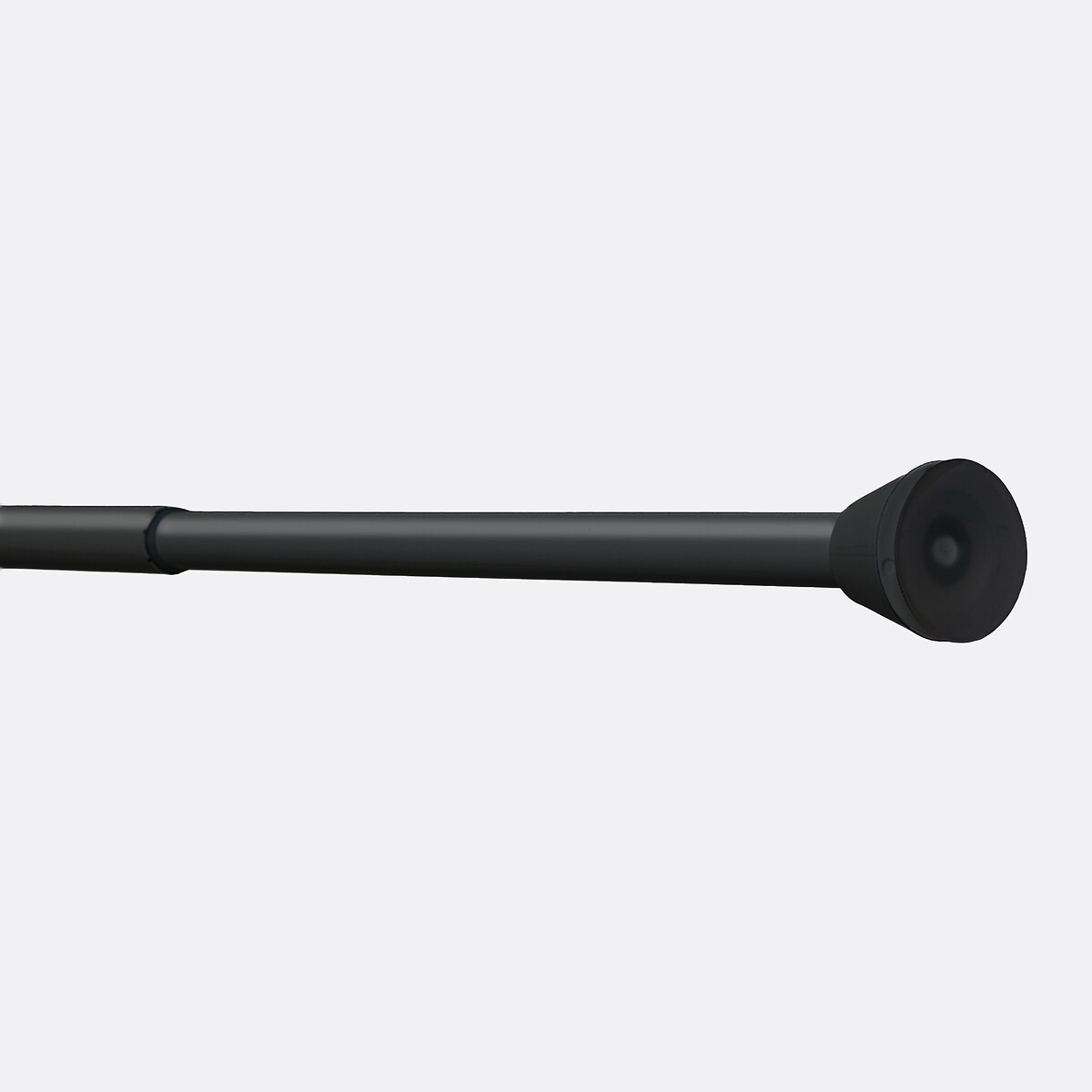 Barra de cortina extensible a presión, 80/125 cm negro mate, CESSOT DECORATION