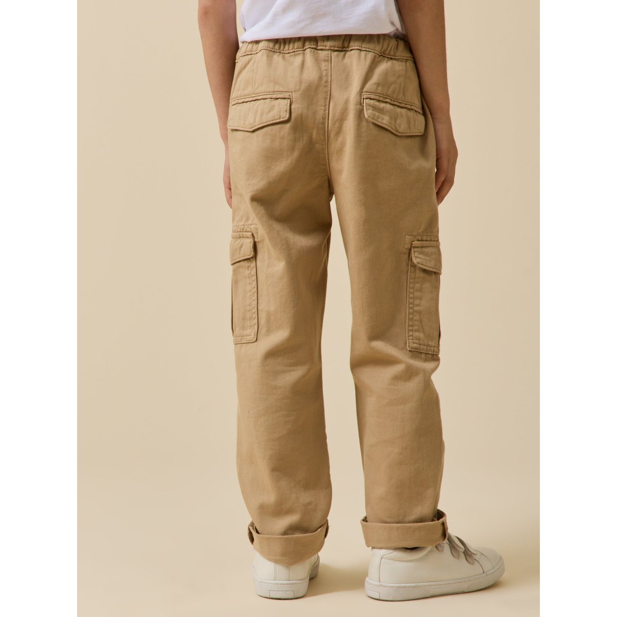 Pantalon cargo beige, CYRILLUS