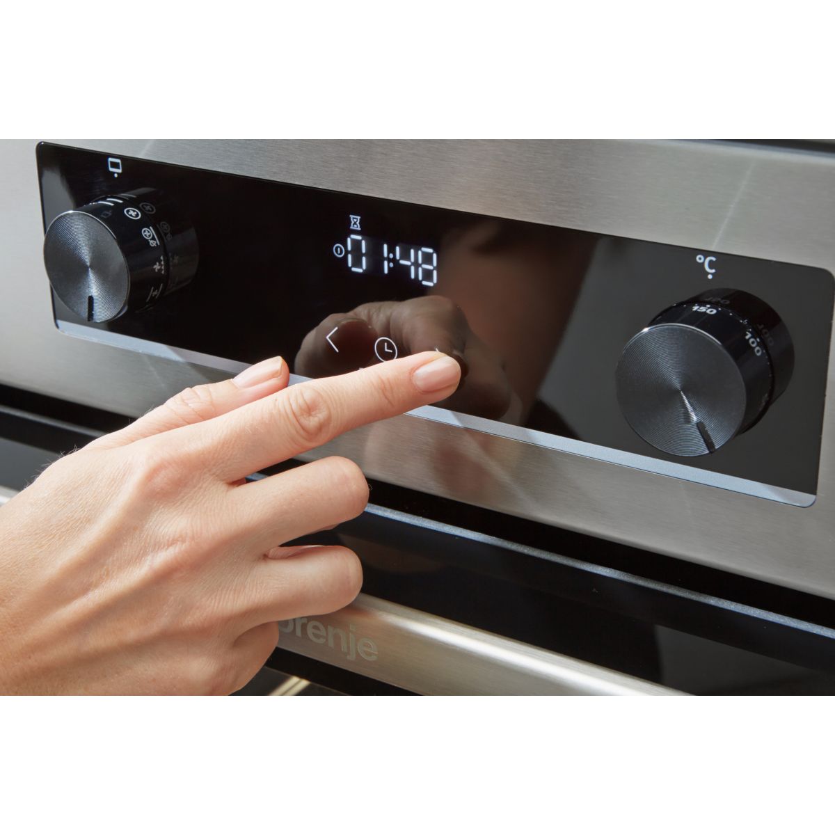 Cuisinière vitrocéramique GECS5C70XA couleur unique, GORENJE