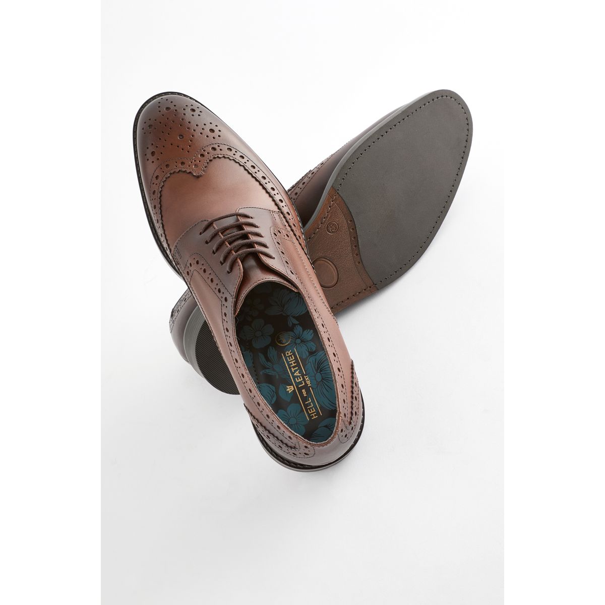 Chaussures richelieu marron, NEXT