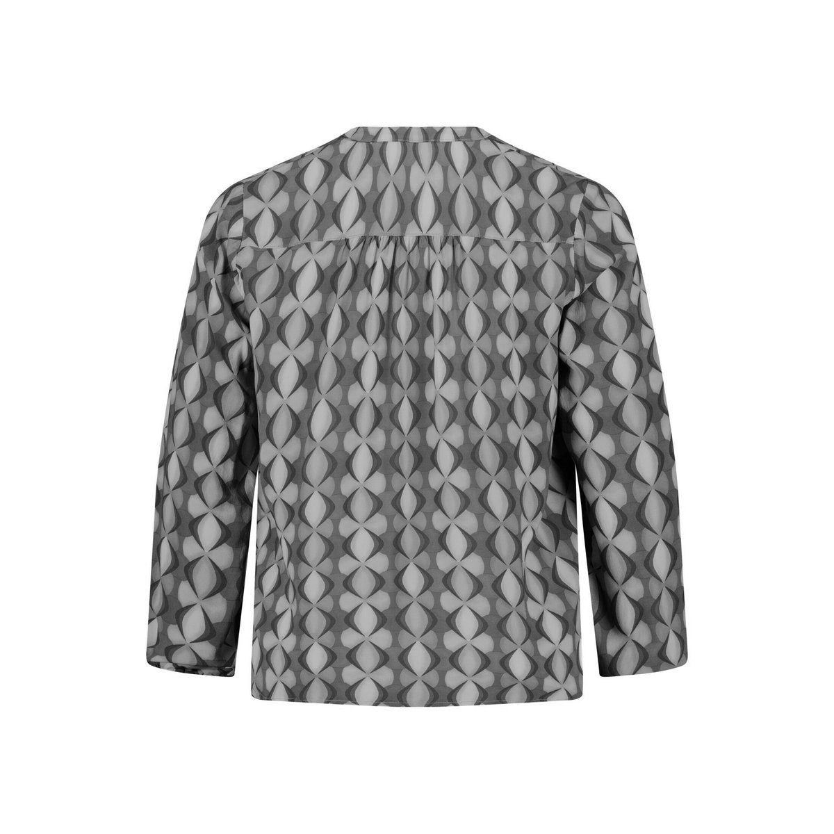 T-shirt façon blouse à motifs green/taupe, CARTOON