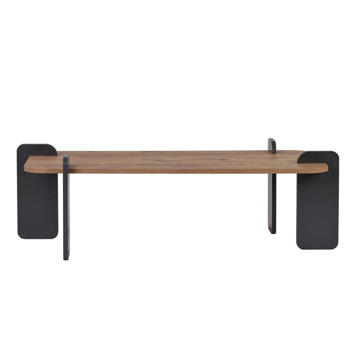 Table basse rectangulaire design en bois MARFA pin, PIER IMPORT