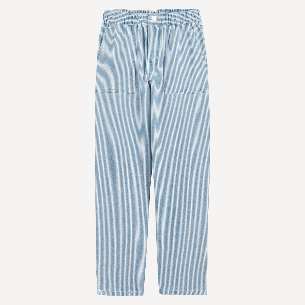 Pantalon large rayé bleu rayé, LA REDOUTE COLLECTIONS