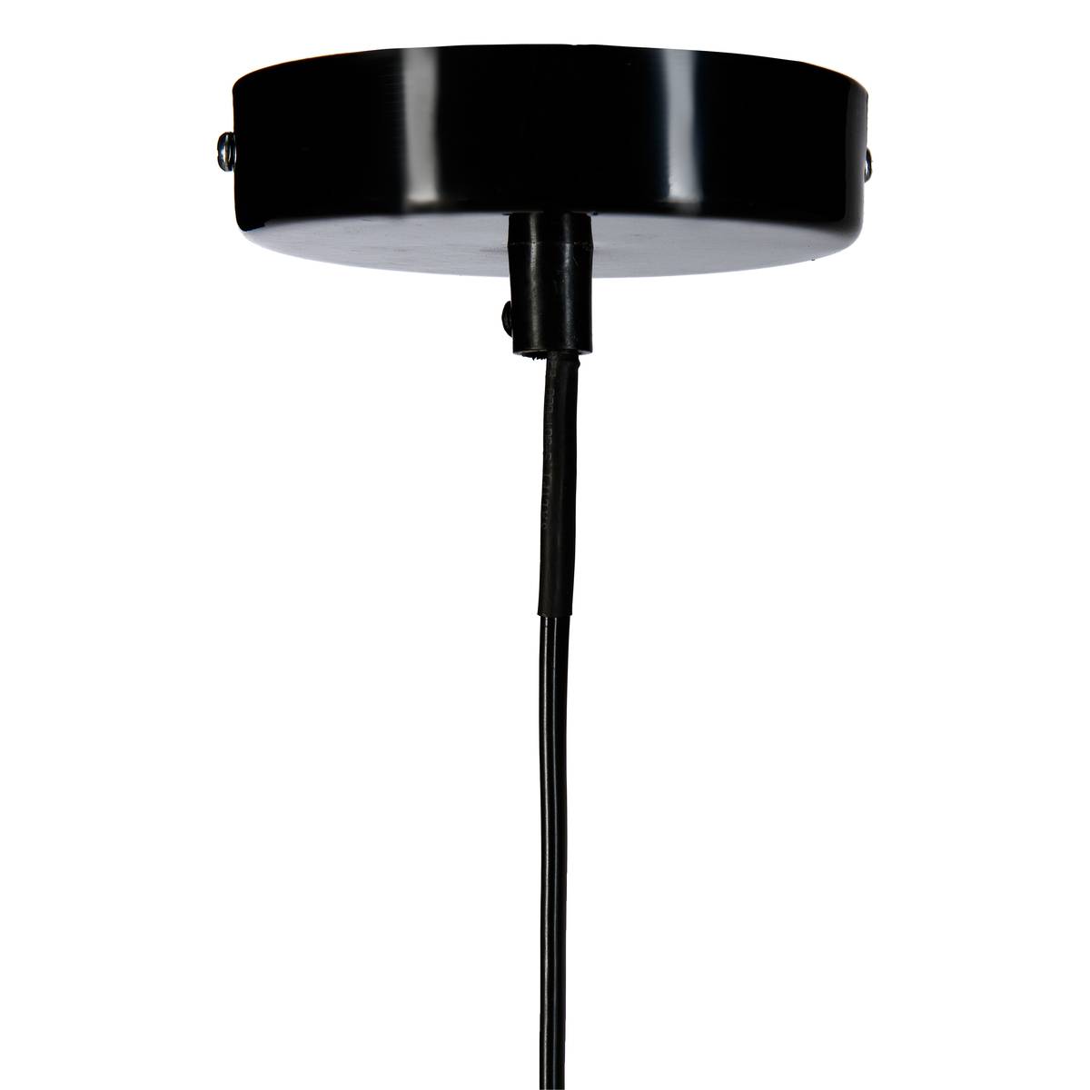 Suspension filaire métal DRIM noir, ATMOSPHERA