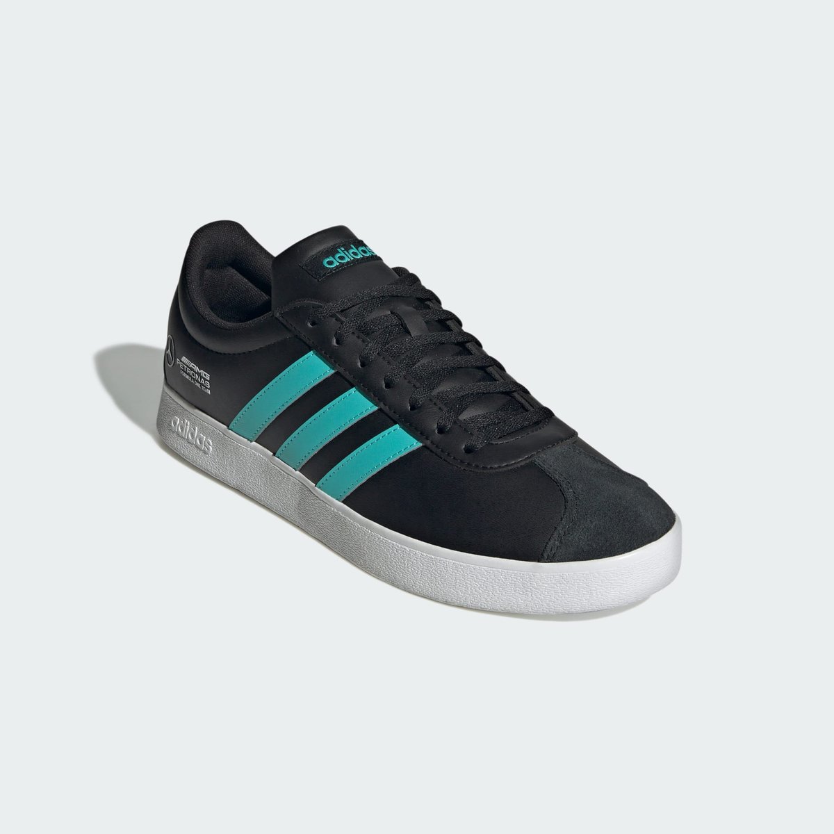Chaussure Mercedes - Amg Petronas Formula One Team Vl Court Chaussure Mercedes - Amg Petronas Formula One Team Vl Court core black / semi mint rush / cloud white, adidas Performance