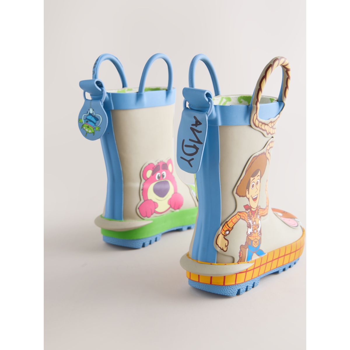 Bottes en caoutchouc à poignée toy story naturel, NEXT