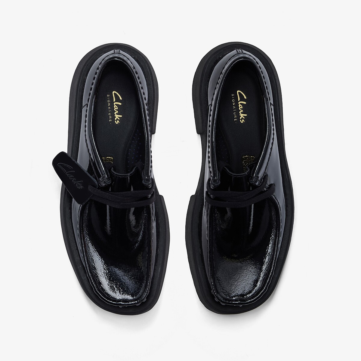 Torview W Patent Leather Brogues black patent, CLARKS
