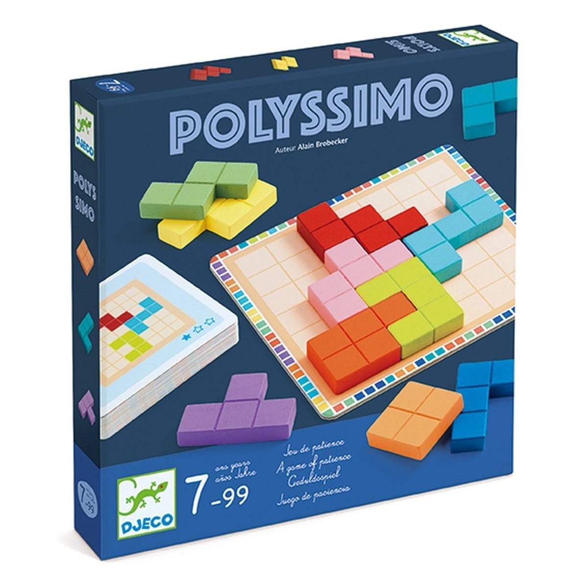 Polyssimo casse tête multicolore, DJECO