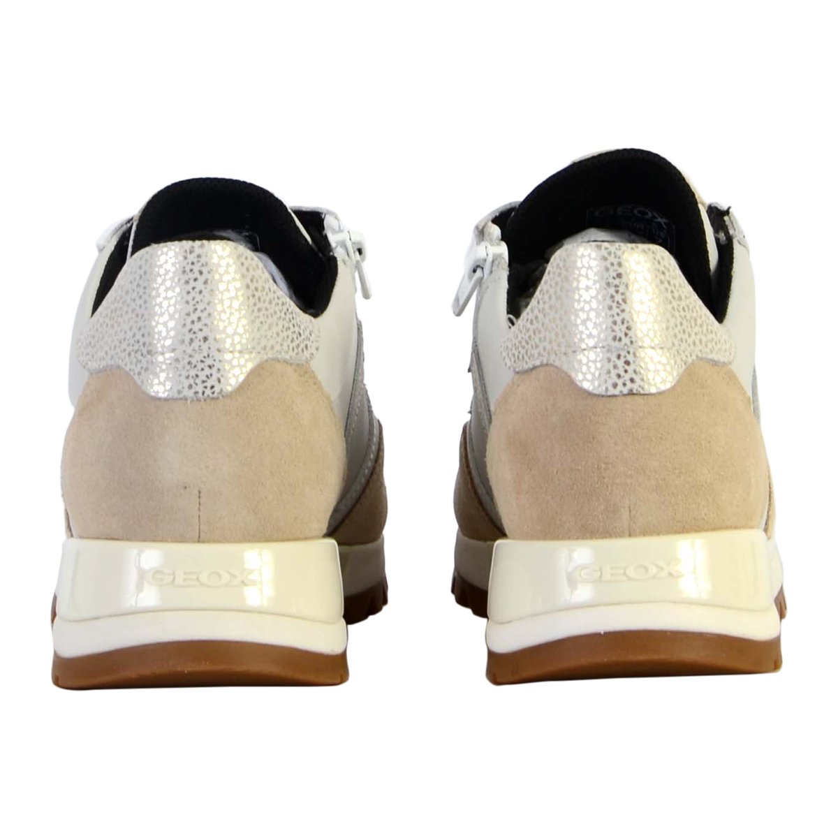 Baskets Tabelya blanc/champagne, GEOX