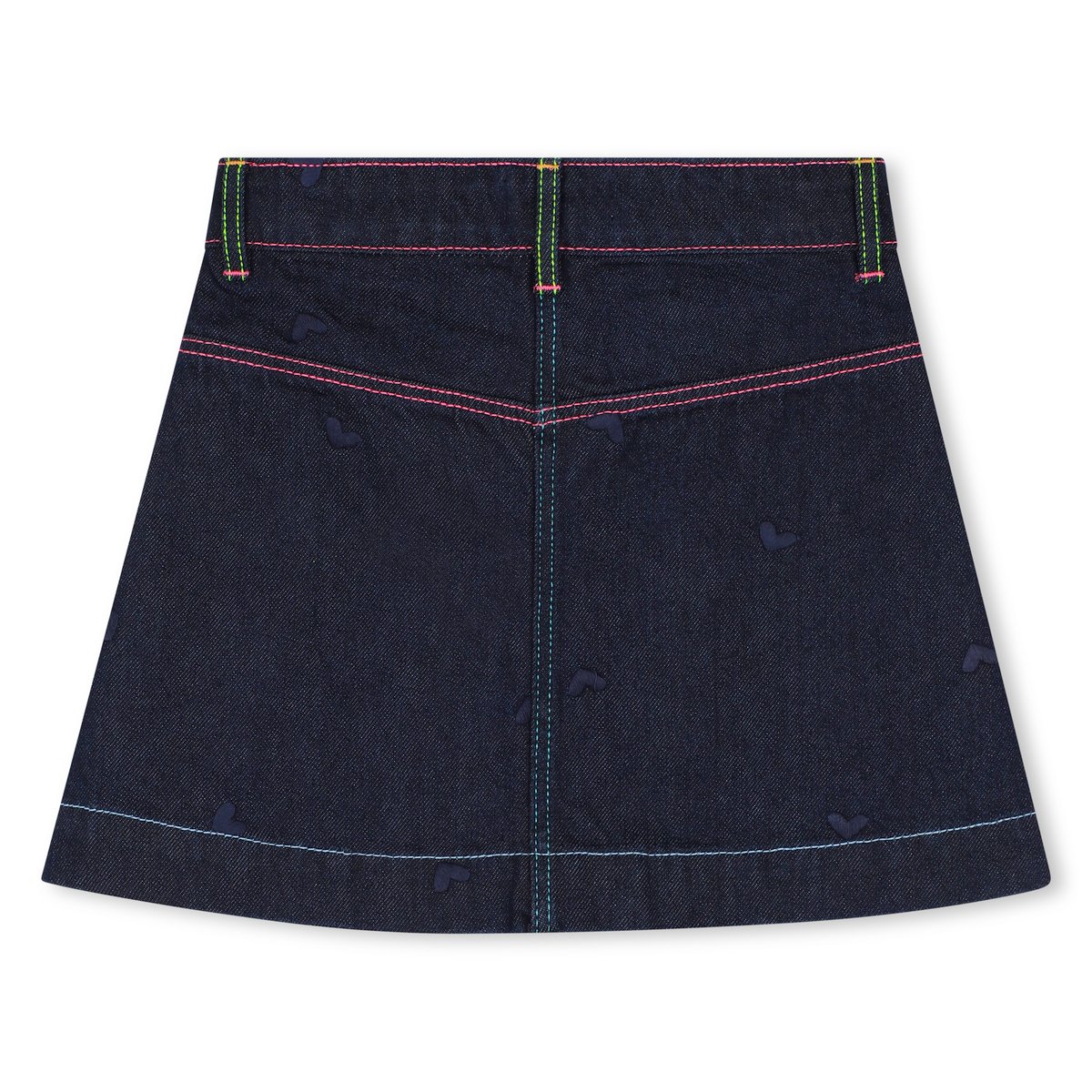 Jupe en denim denim brut, BILLIEBLUSH