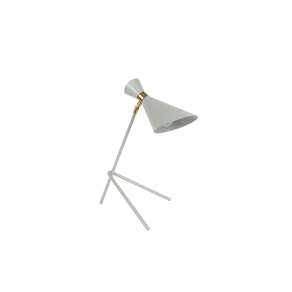 Lampe Shady en métal blanc, ZUIVER