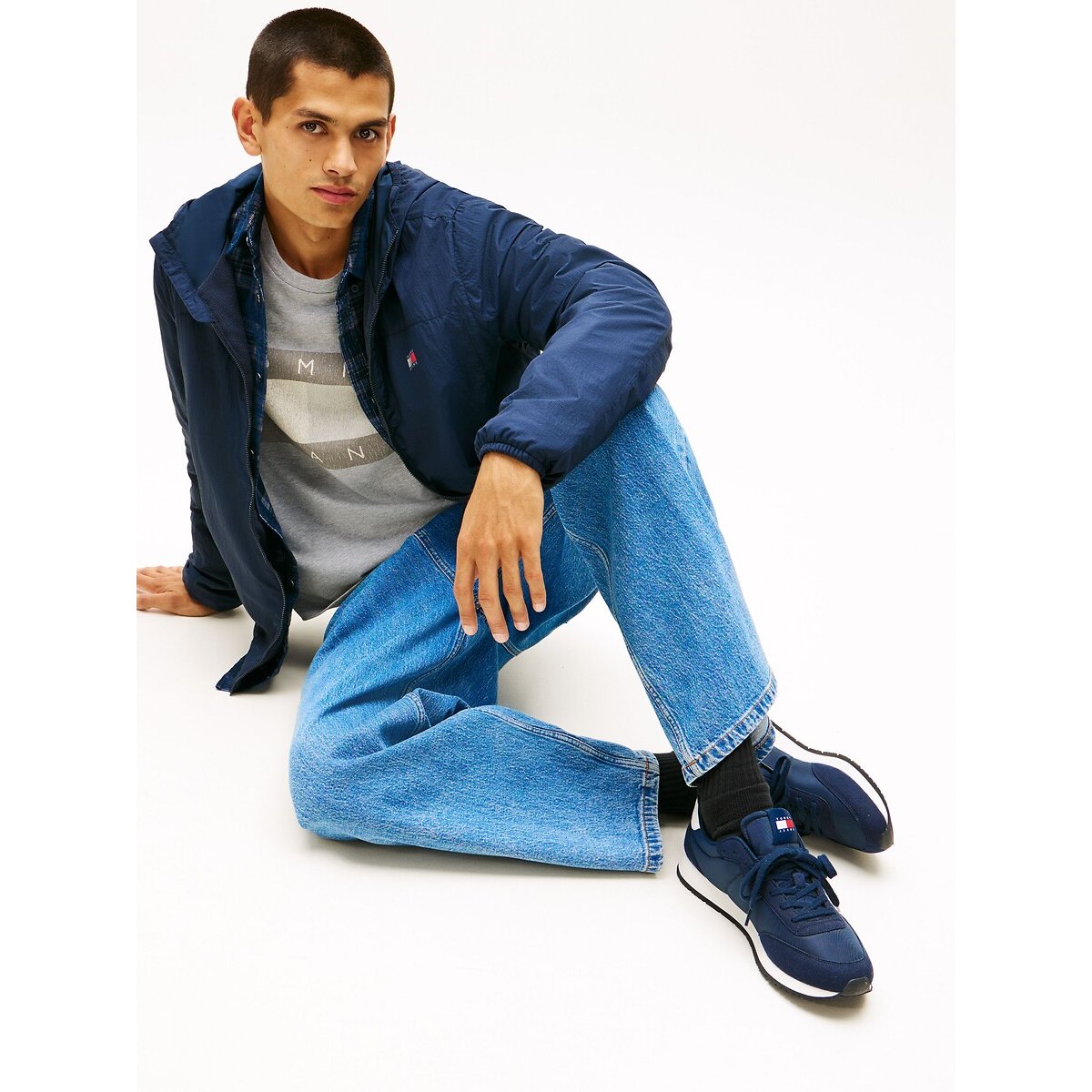 Sapatilhas RUNNER CLASSIC marinho, TOMMY HILFIGER