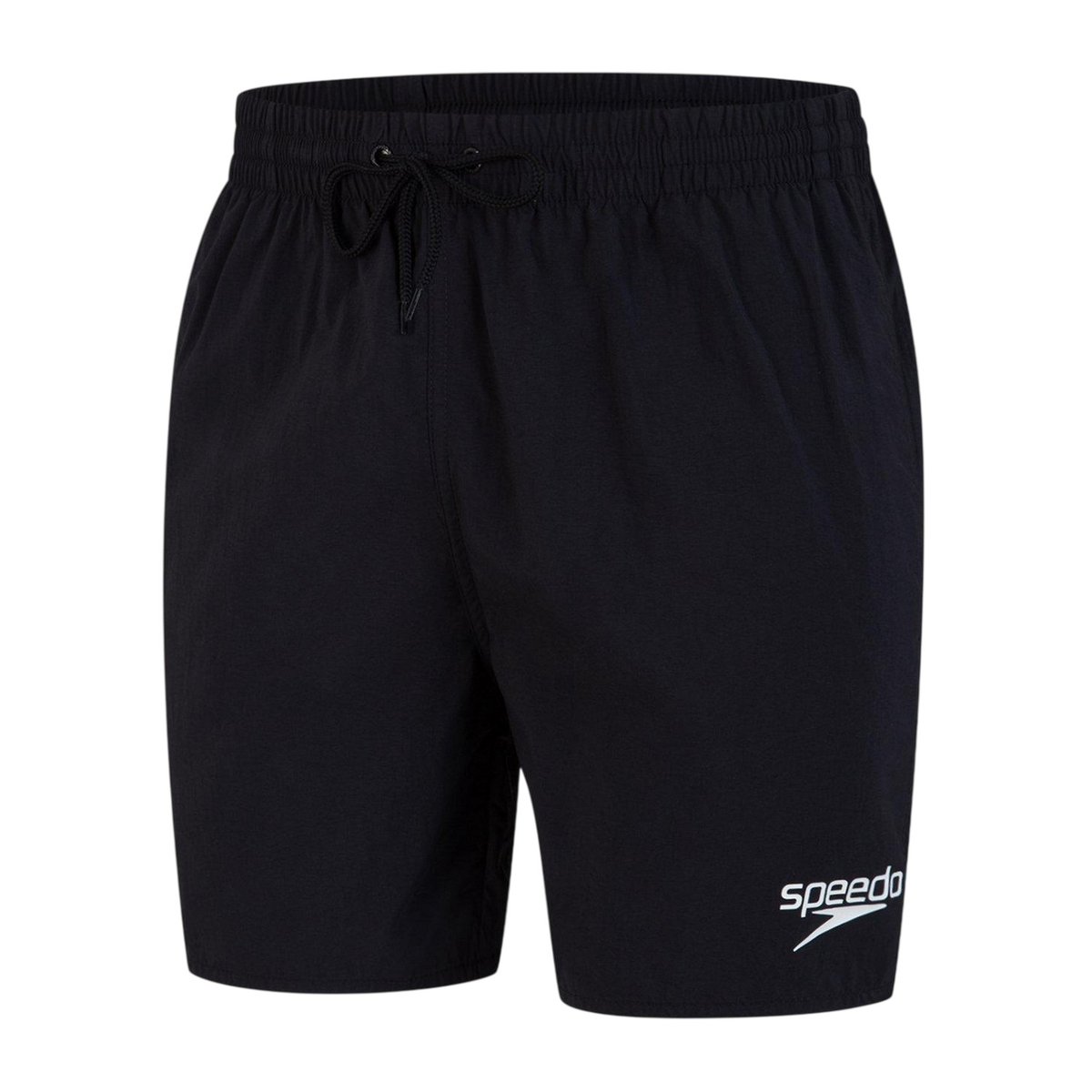 Short de bain uni à taille élastiquée noir, SPEEDO