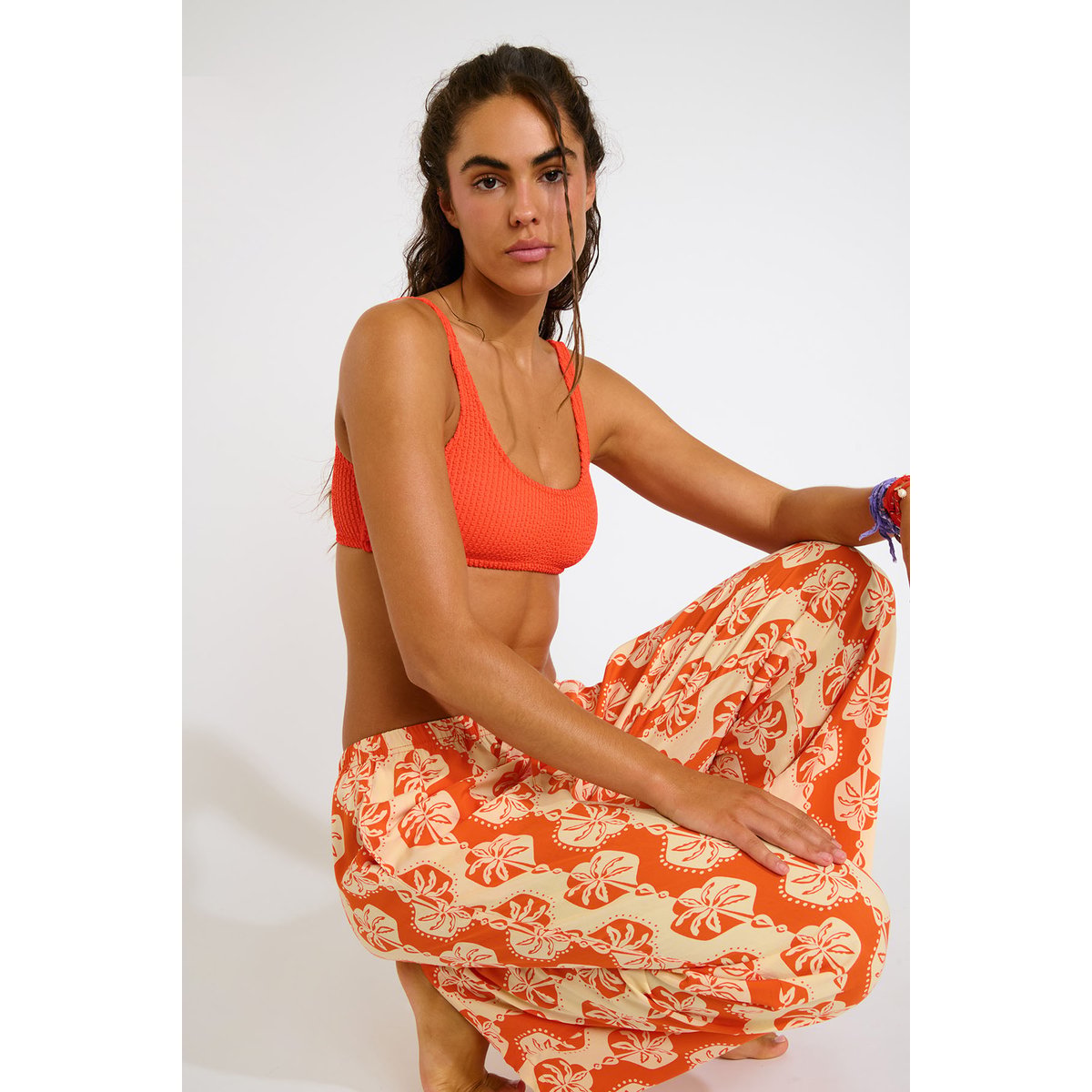 Pantalon Okeah - SARONG orange, BANANA MOON