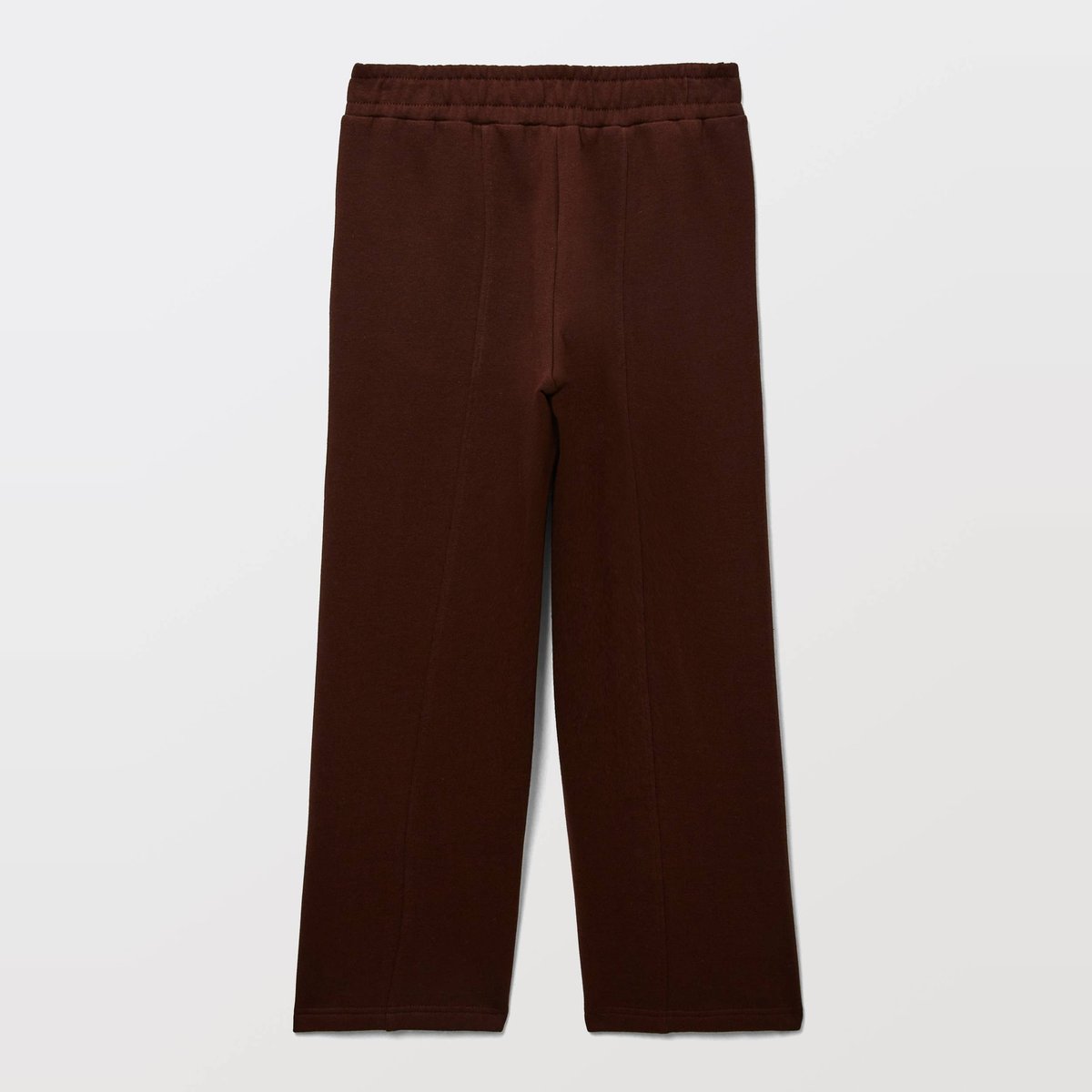Jogging droit chaud en coton GOTS souche, MONOPRIX