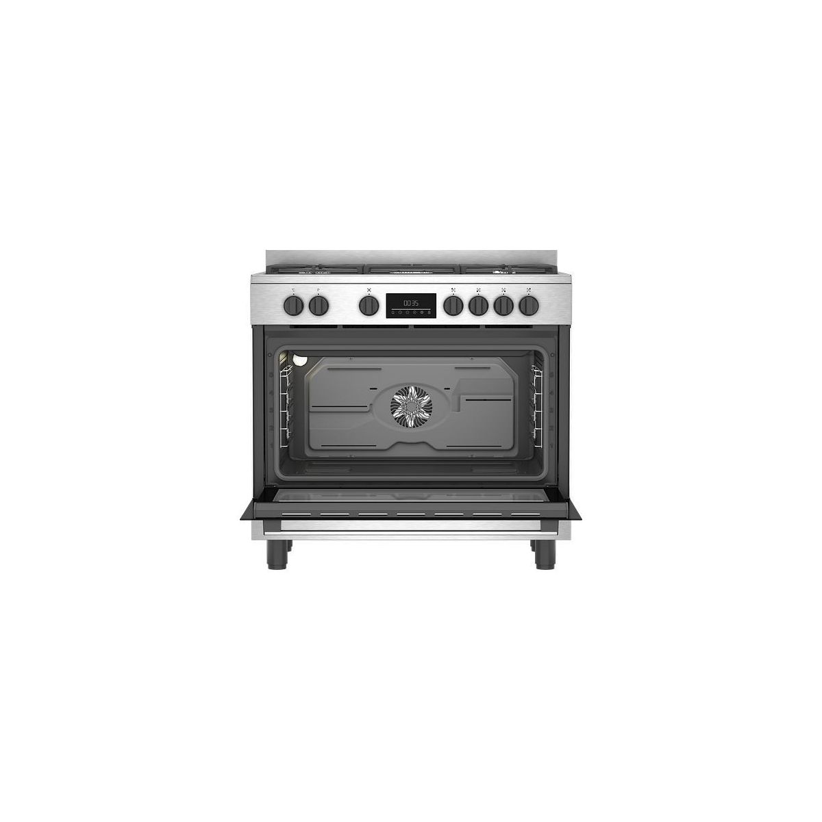 Piano de cuisson gaz BGM11225EX couleur unique, BEKO