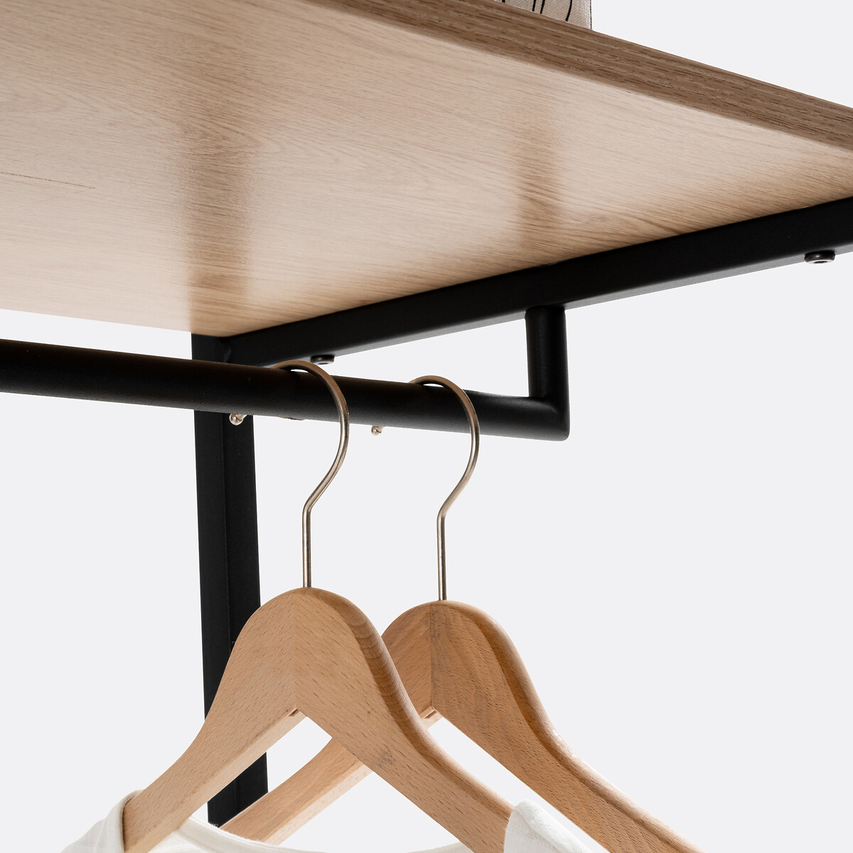 Module de dressing L50 cm, Adarbi noir/bois, LA REDOUTE INTERIEURS