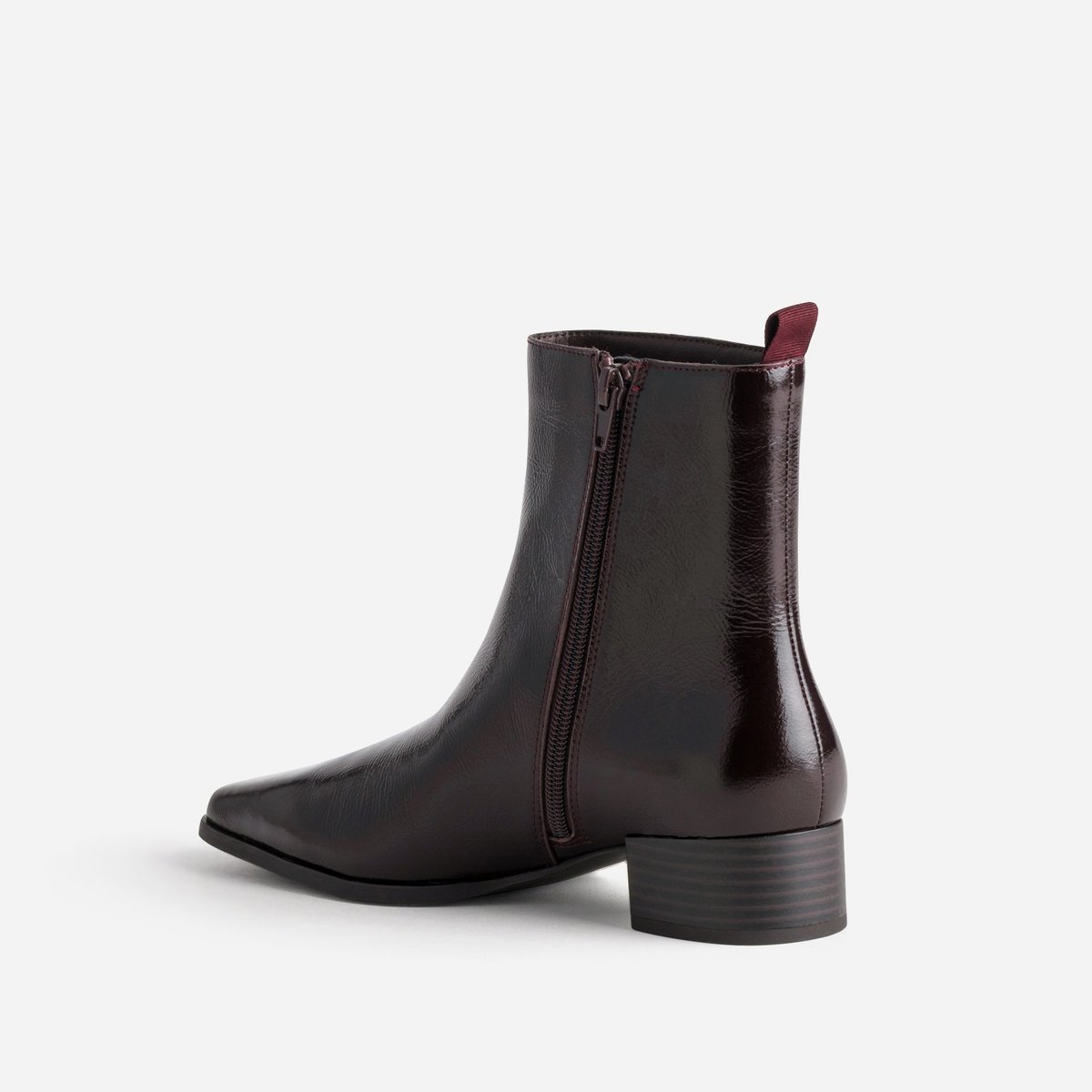 Boots en cuir LYSANDRE chocolat, ERAM