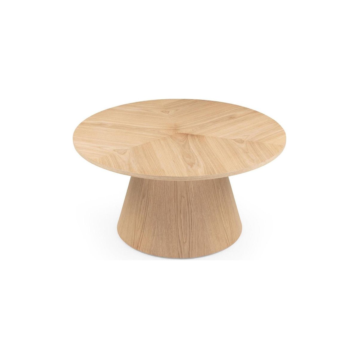 Table basse ronde ORB chêne chêne naturel, RECOLLECTION