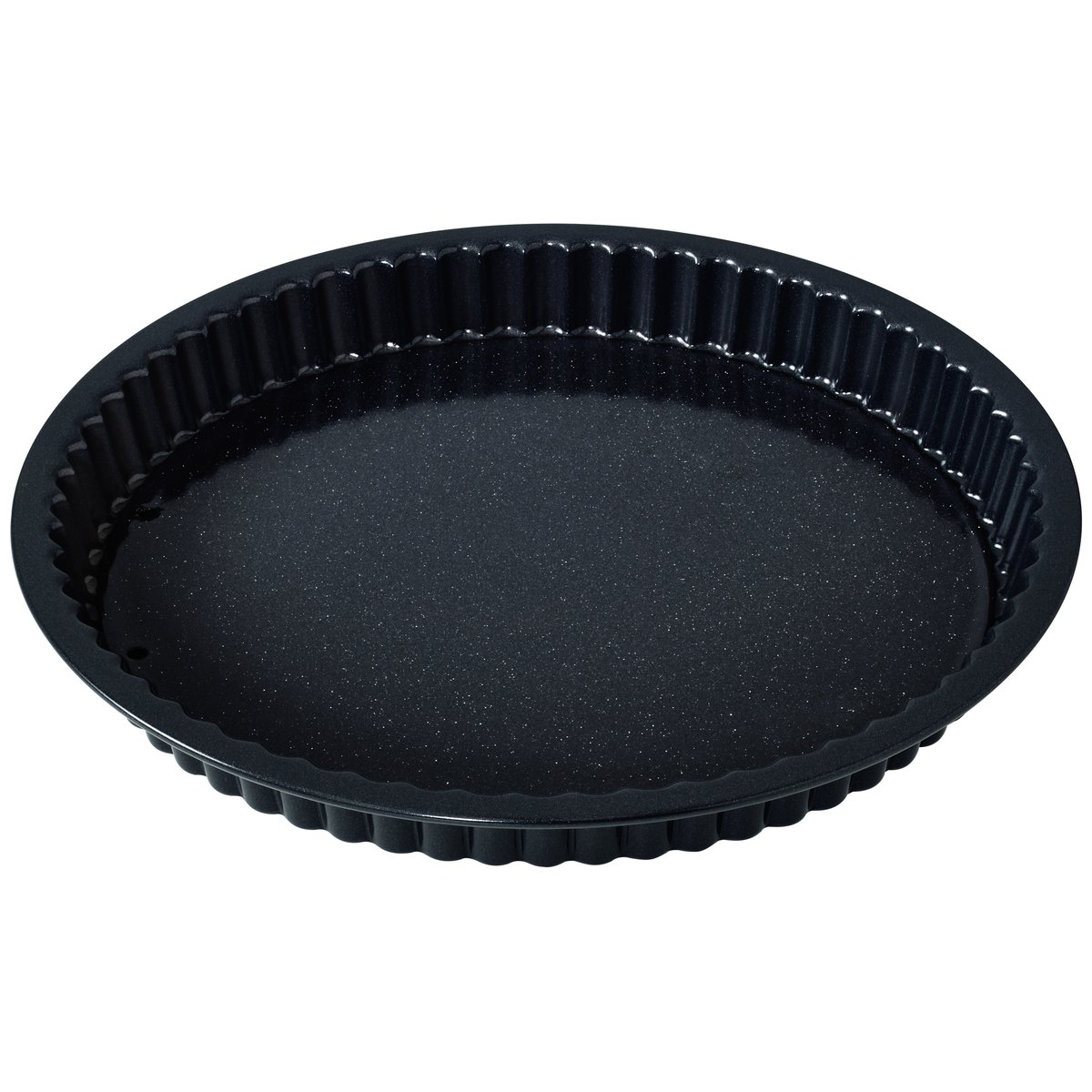Moule à tarte en acier émaillé, PREMIUM noir, BIRKMANN