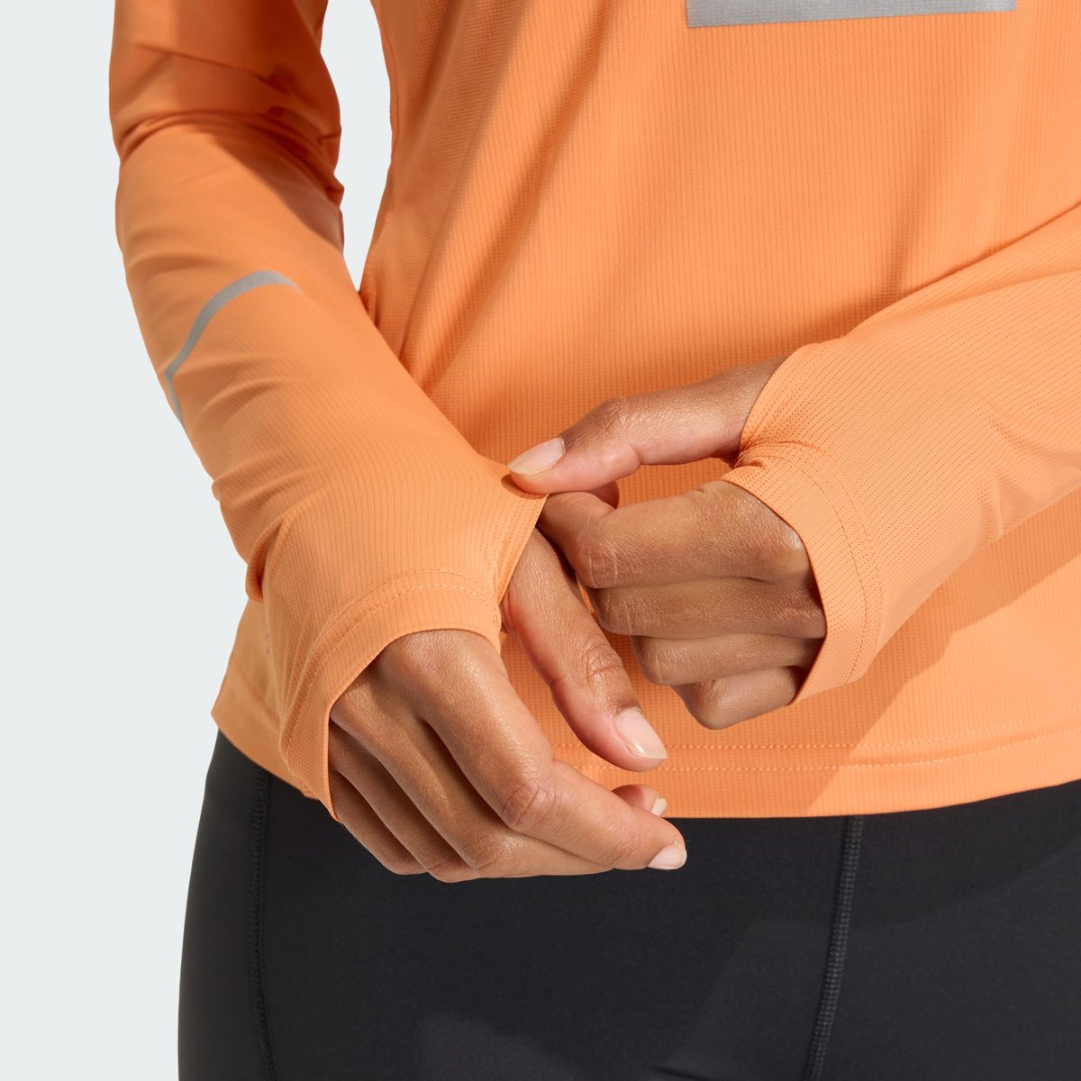 T-Shirt Manches Longues Climacool+ Adi365 T-Shirt Manches Longues Climacool+ Adi365 dusky orange, adidas Performance
