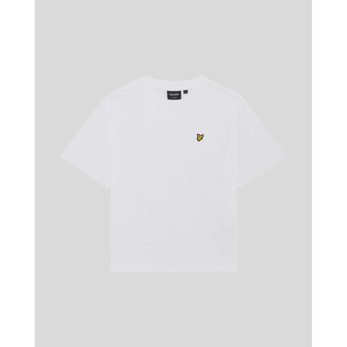 T-shirt épais décontracté blanc, LYLE & SCOTT