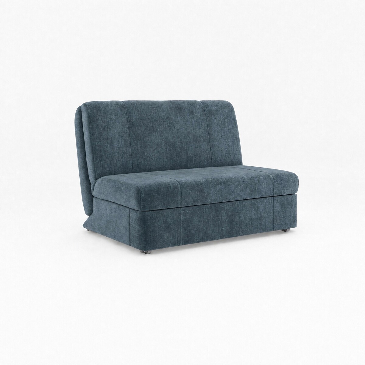 Rockford Chenille Double Sofabed with Pocket Foam Mattress petrol blue, ÉDITÉ