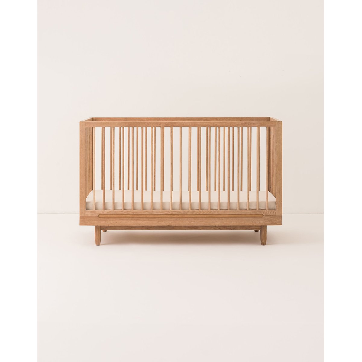 Lit bébé évolutif en chêne massif PURE bois clair, NOBODINOZ