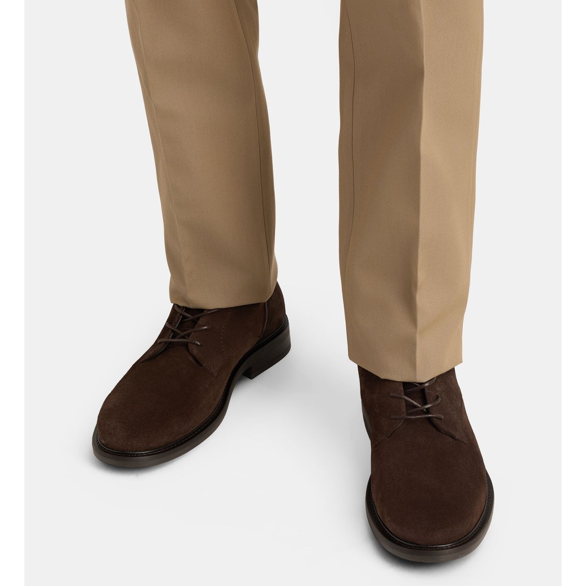 Boots odilo cuir lisse ou velours marron, COMPTOIR GL