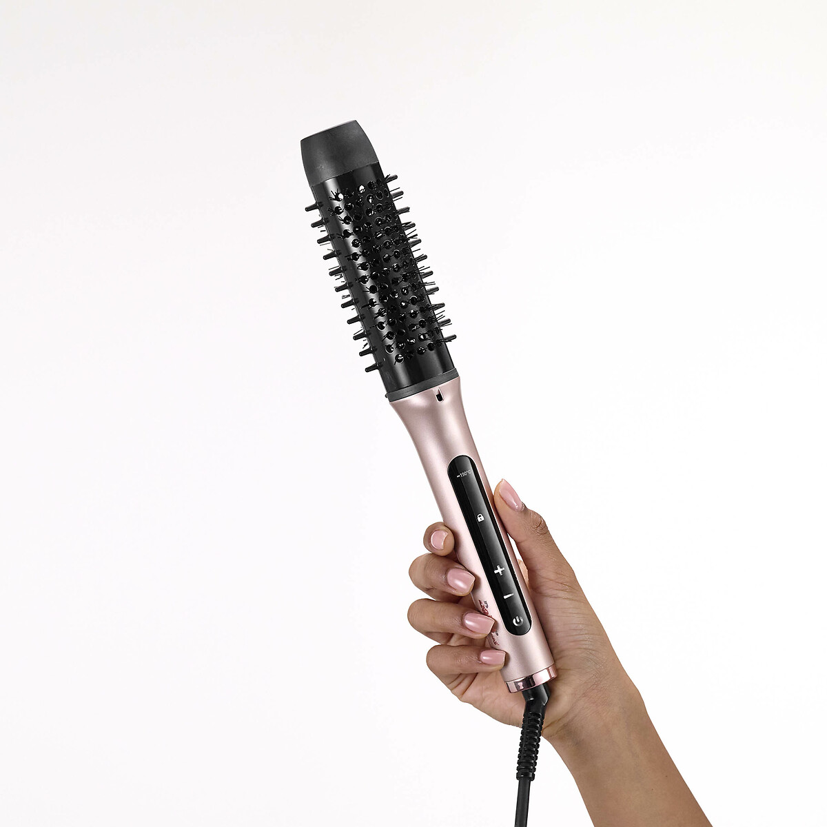 Brosse chauffante volume Boost HSB200E rose, BABYLISS