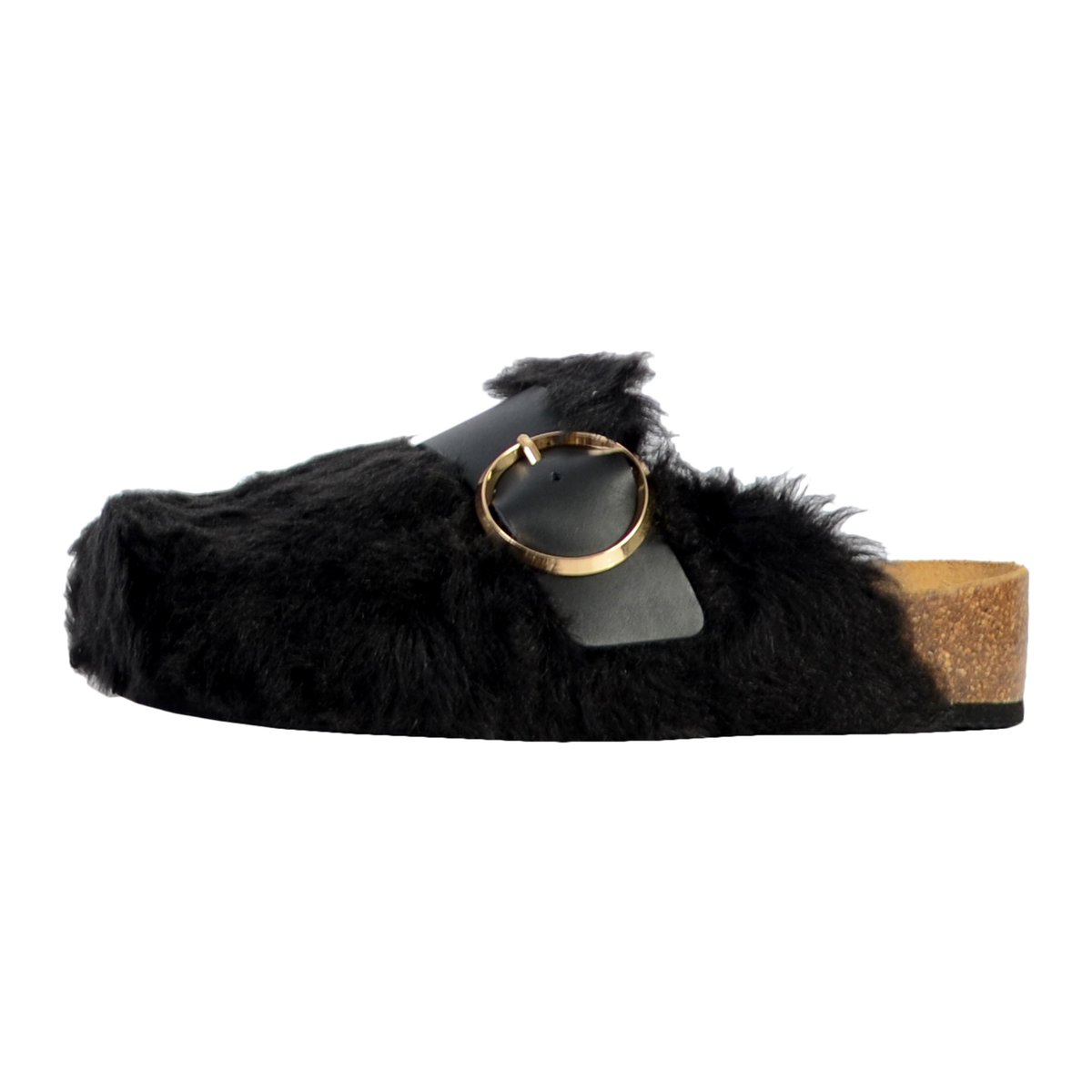 Mules Cuir Monique noir, SCHOLL