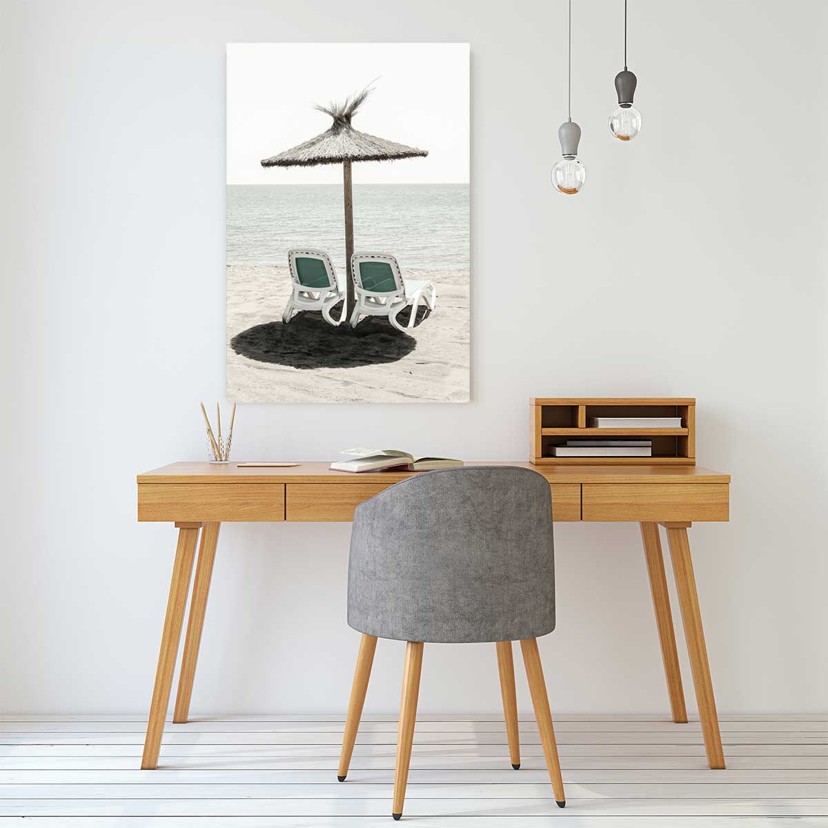 Tableau coin d'ombre tableau alu dibond, HEXOA