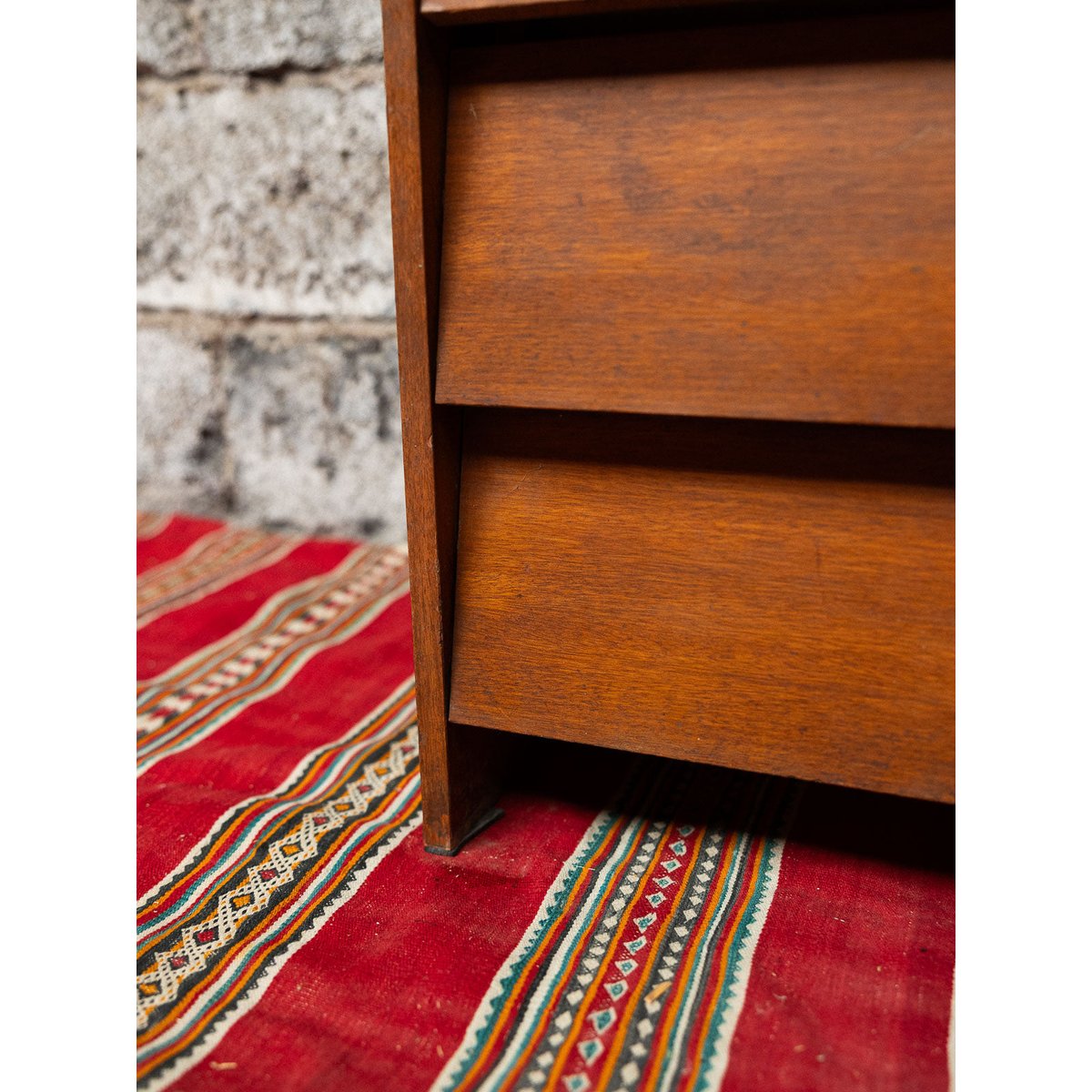 Commode de rangement Olga N°714 - Bon état bois foncé, DEBONGOUT
