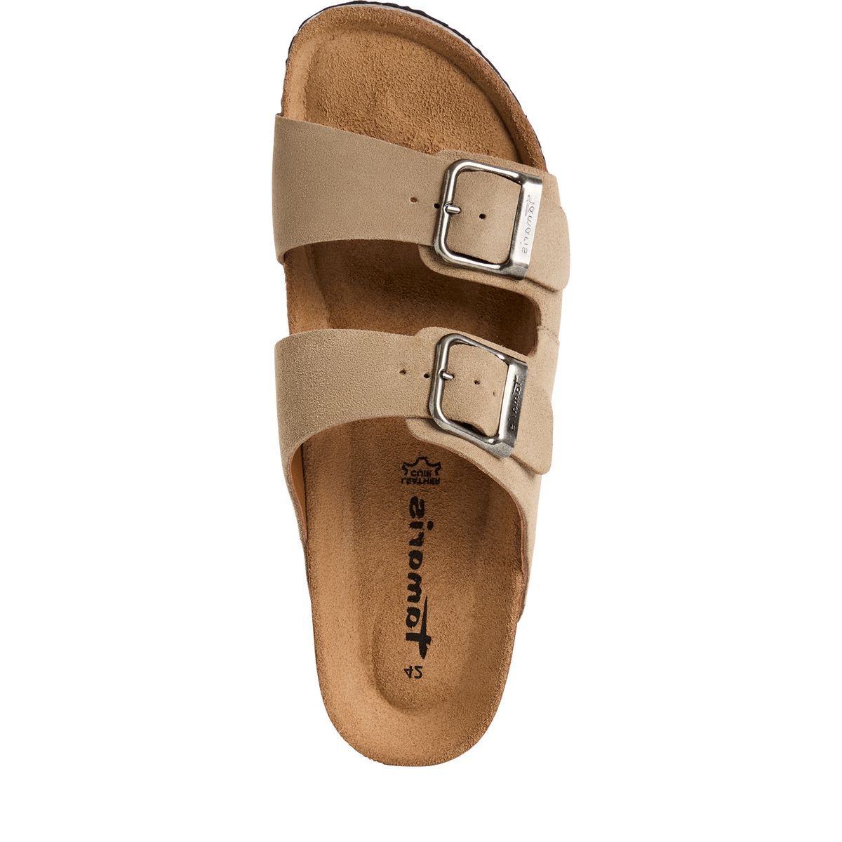 Mule homme marron acajou structuré, TAMARIS