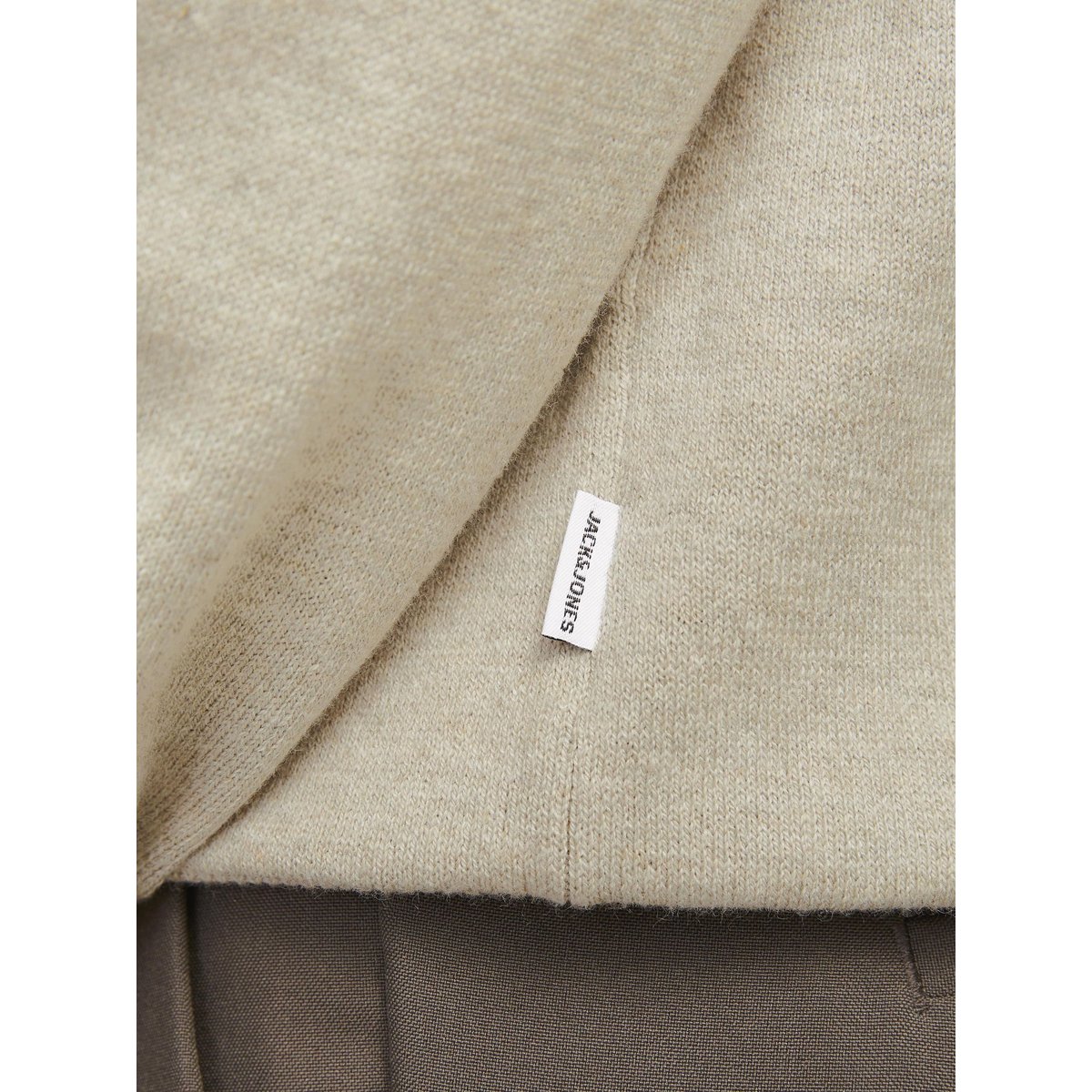 Polo Tricoté oatmeal, JACK & JONES