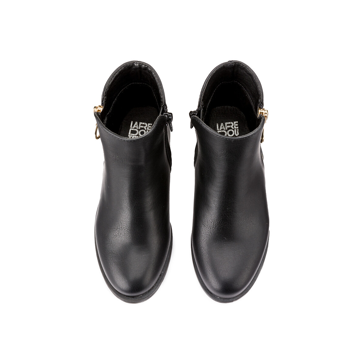 Kids Zipped Ankle Boots black, LA REDOUTE COLLECTIONS