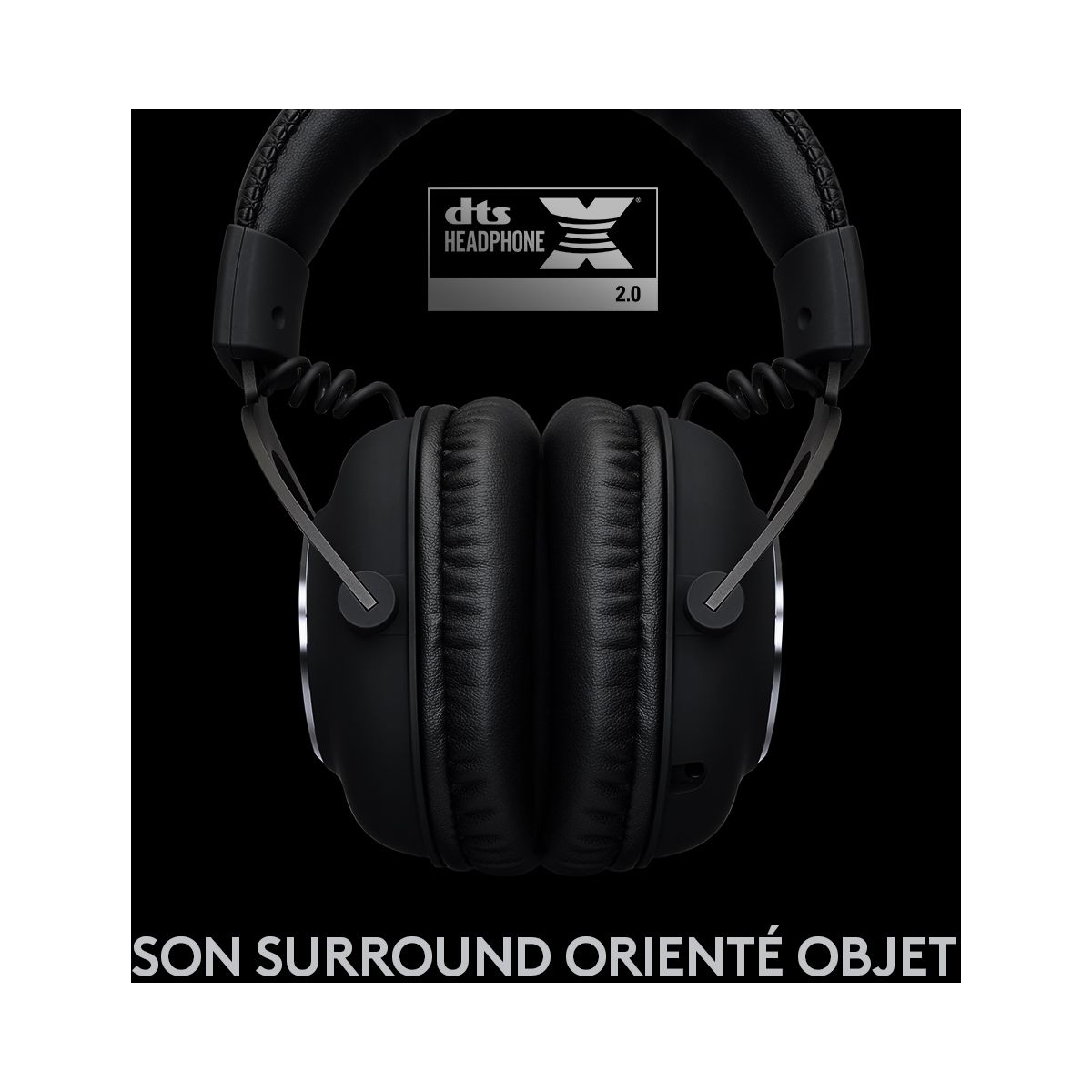 Casque gamer G PRO X WIRELESS Lighspeed noir, LOGITECH