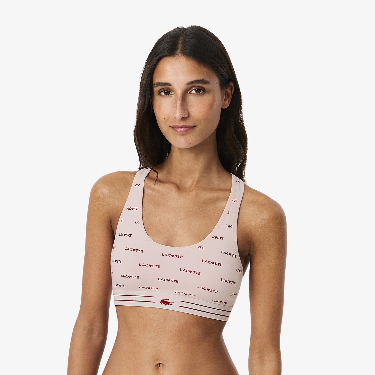 Brassière Saint Valentin imprimé rose-iap, LACOSTE
