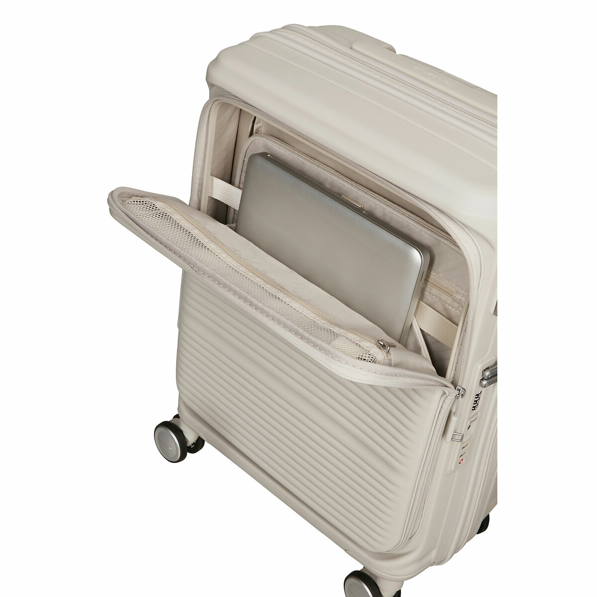 Mala de Cabine Paralux HS 55cm 4 Rodas Expansível, 40L, Samsonite cinzento, SAMSONITE
