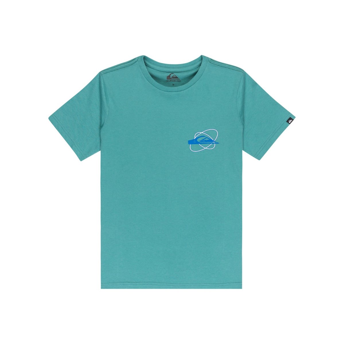T-shirt à manches courtes EVO WAVES FESTIVAL vert deep sea, QUIKSILVER