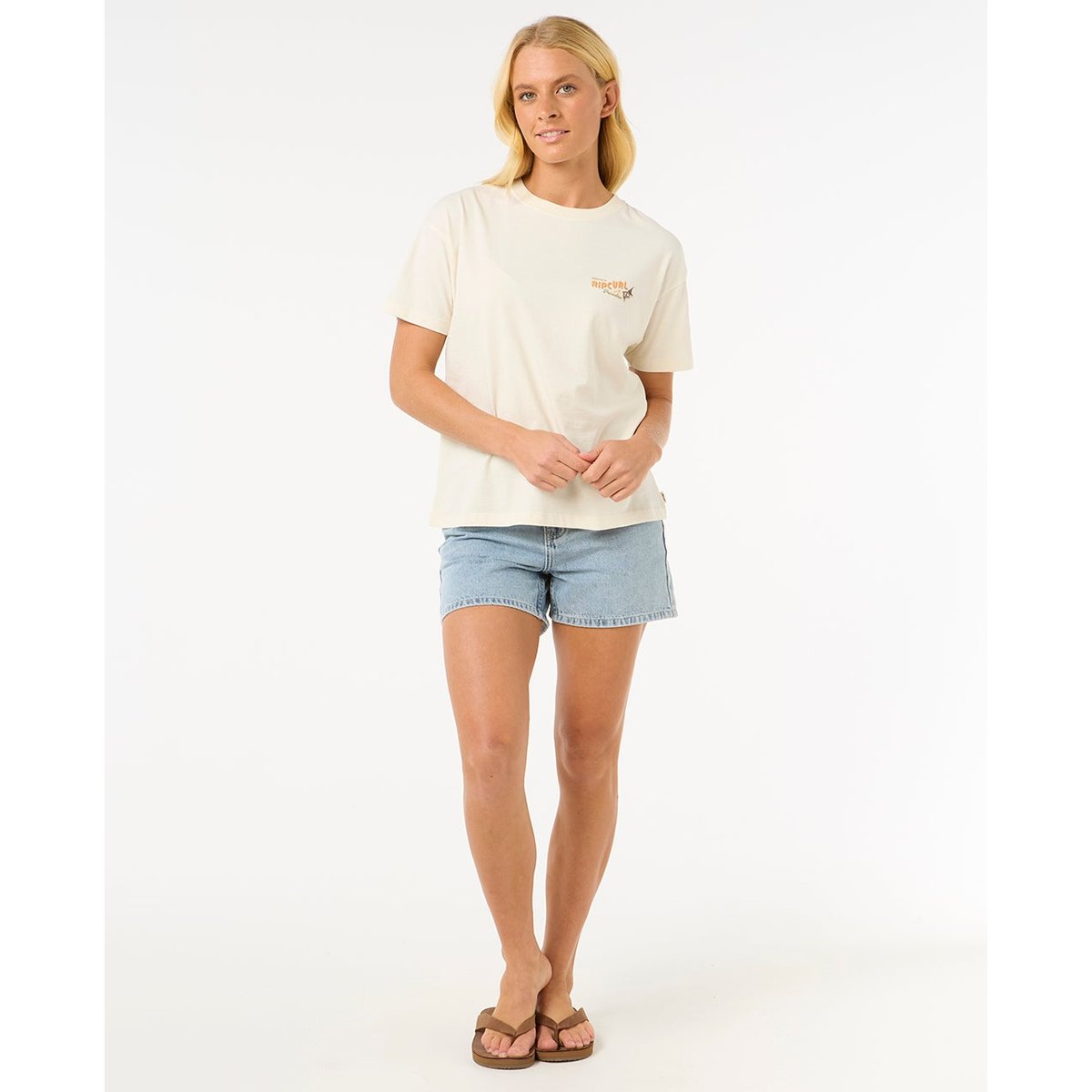 T-shirt CALA VADELLA RELAXED TEE os, RIP CURL