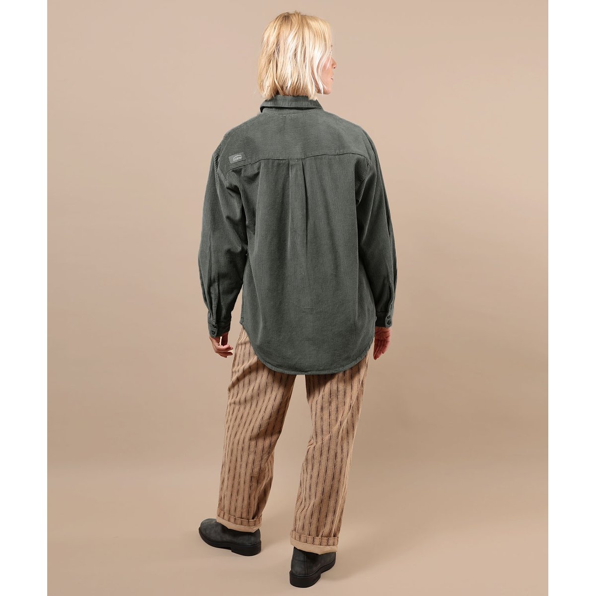 Chemise manches longues CORD pewter, OXBOW