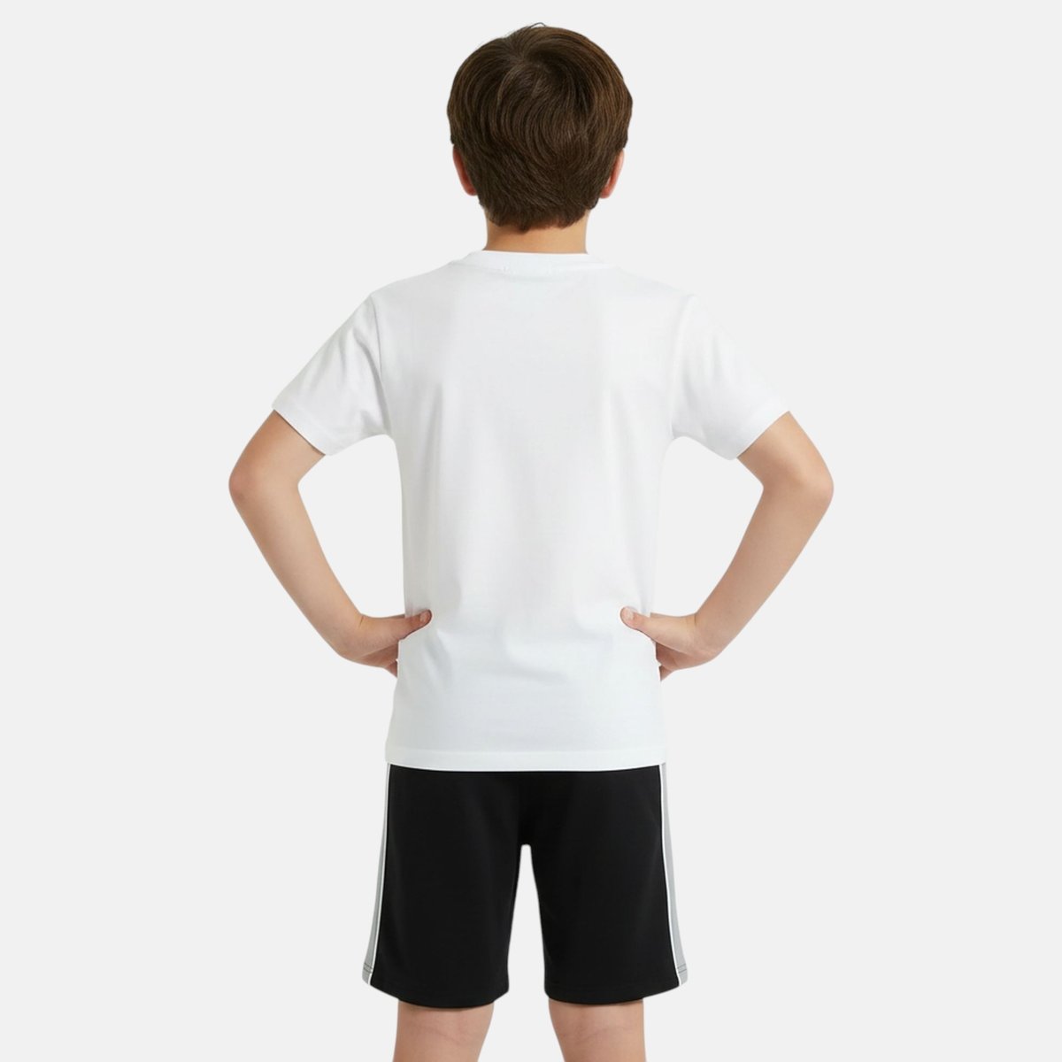 Lot de 2 t-shirts manches courtes et short TEAM gris clair, ELLESSE