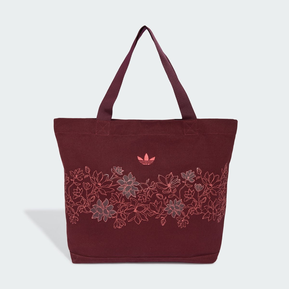 Tote Bag Floral Adidas Originals Tote Bag Floral Adidas Originals maroon, adidas Originals