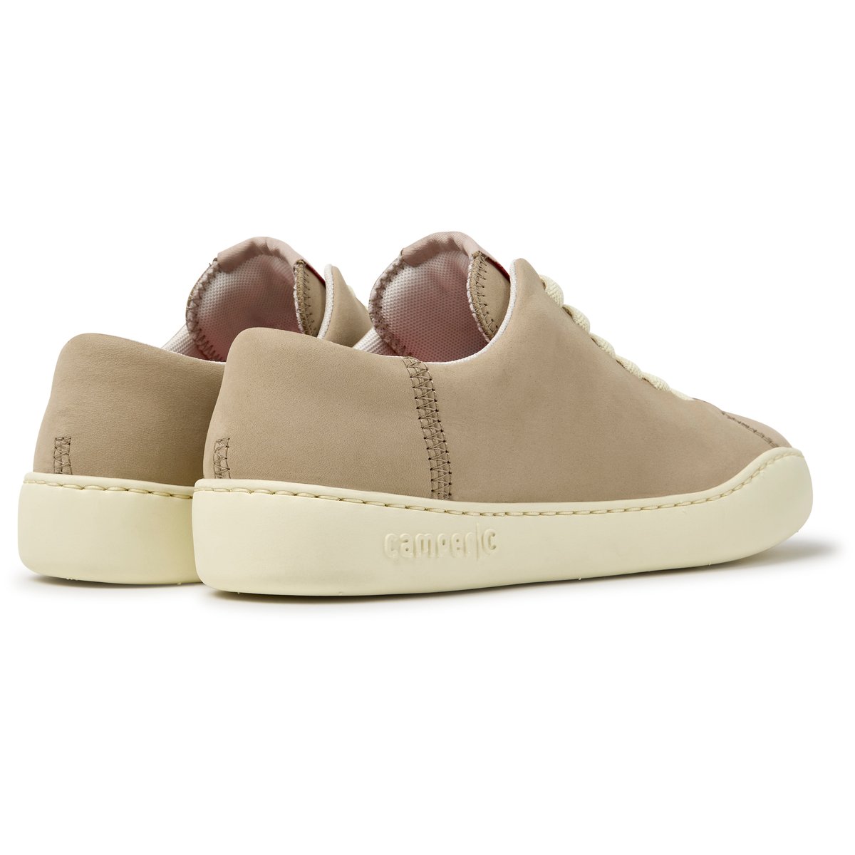 Baskets Peu Touring Nubuck Leather beige clair 057, CAMPER