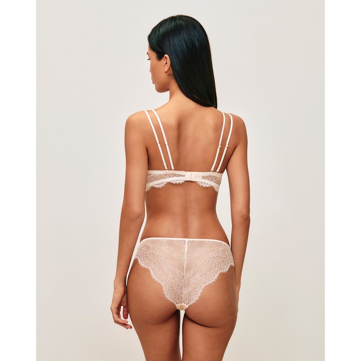 Soutien-gorge push-up en dentelle SWEETFLEURIZ blanc, UNDIZ