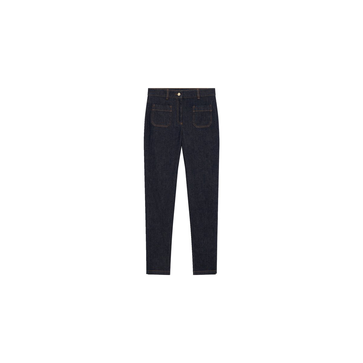 Pantalon slim élégant POMMYDENIM denim brut, CAROLL