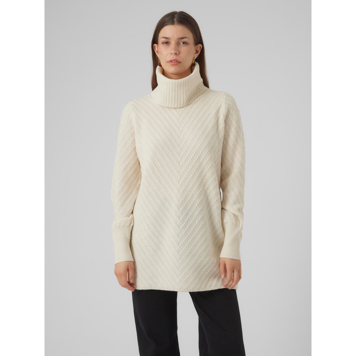 Pull En Maille birch, VERO MODA